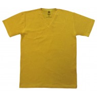 İş Tişörtü V Yaka Sarı